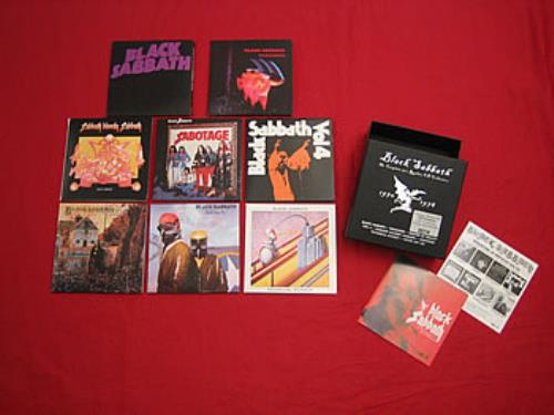 Black Sabbath The Complete 70'S Replica Cd Collection - No 0014 UK